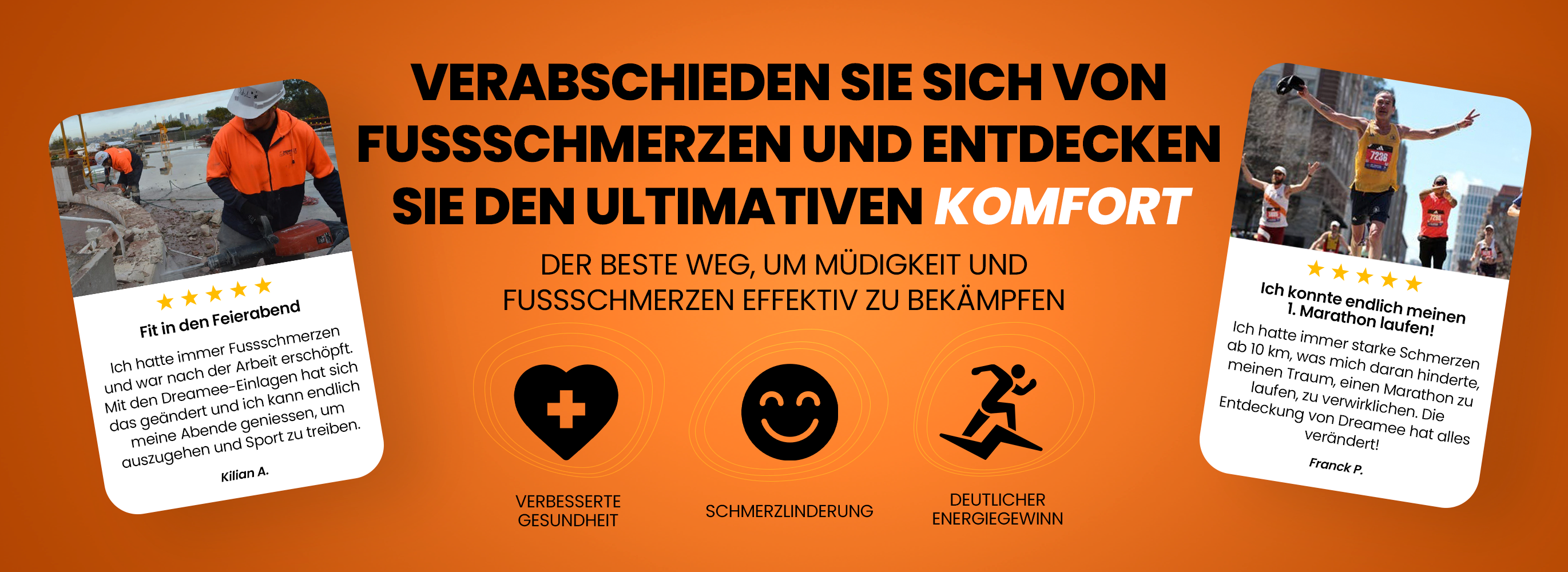 Orthopädische Einlegesohlen – Sofortige Linderung bei Fuss- und Rückenschmerzen